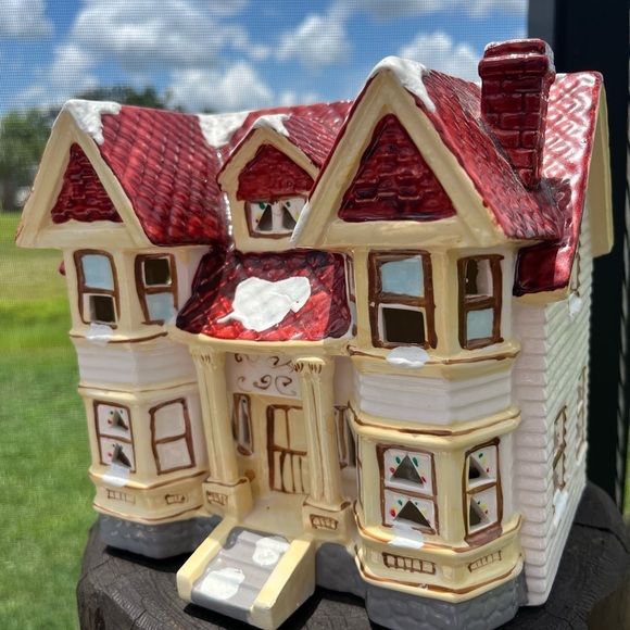 Rare Vintage Department Dept 56 Lincoln Park Duplex Year 1986 - Picture 4 of 11
